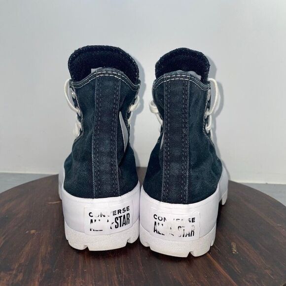 Converse Chuck Taylor All Star Women’s 6 Lugged Platform High-Top Sneaker Black - Picture 5 of 10